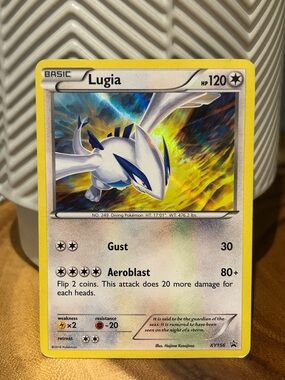 Pokemon Lugia, 2016, XY, Reverse Holo, Collectible, Fan Favorite